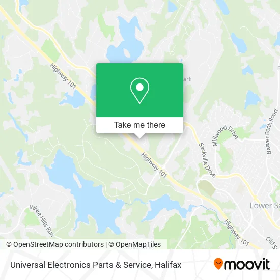 Universal Electronics Parts & Service map