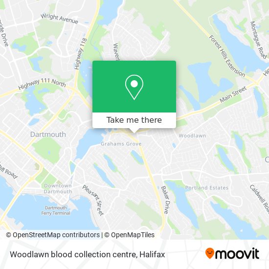 Woodlawn blood collection centre plan