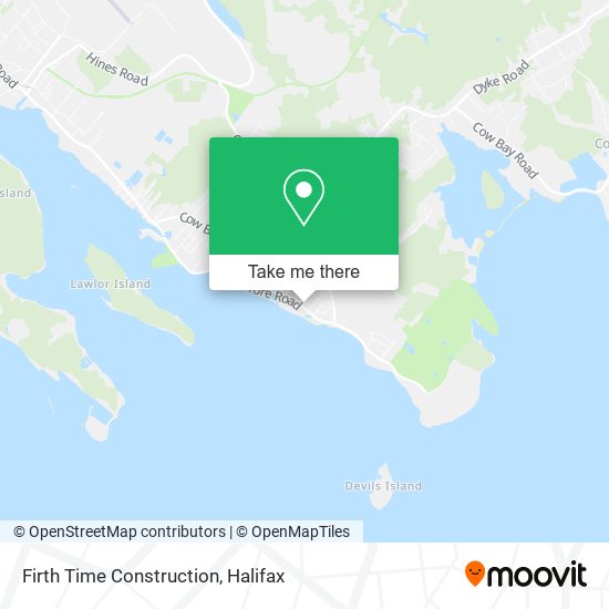 Firth Time Construction map