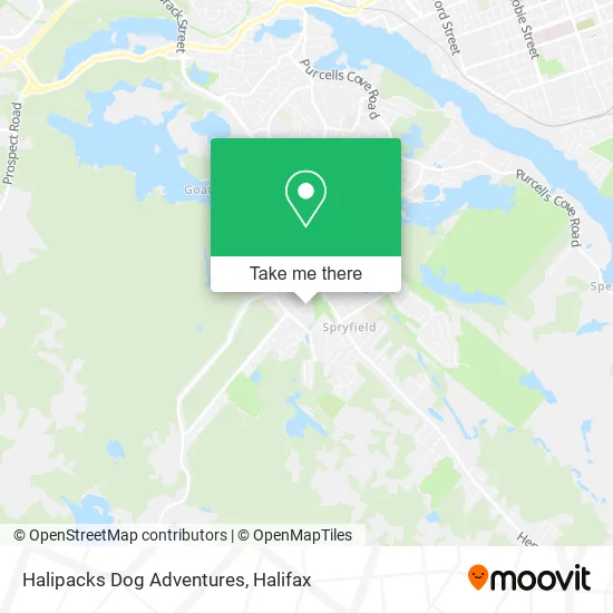 Halipacks Dog Adventures map