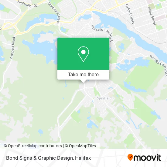 Bond Signs & Graphic Design map