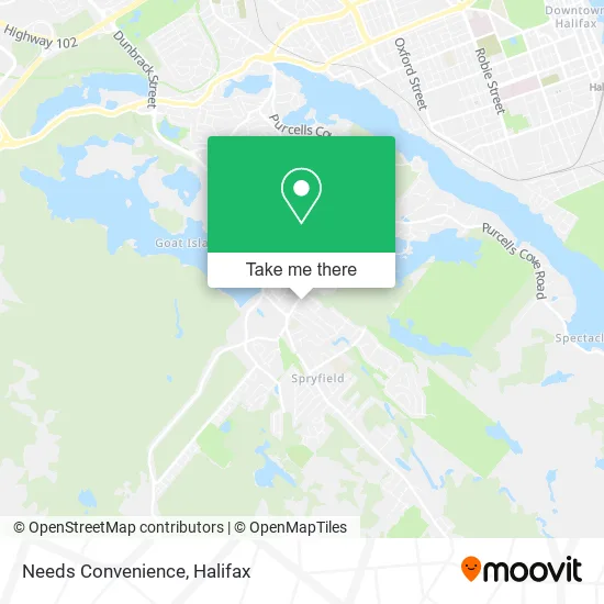 Needs Convenience map