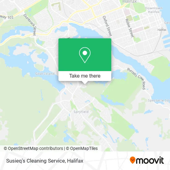 Susieq's Cleaning Service map