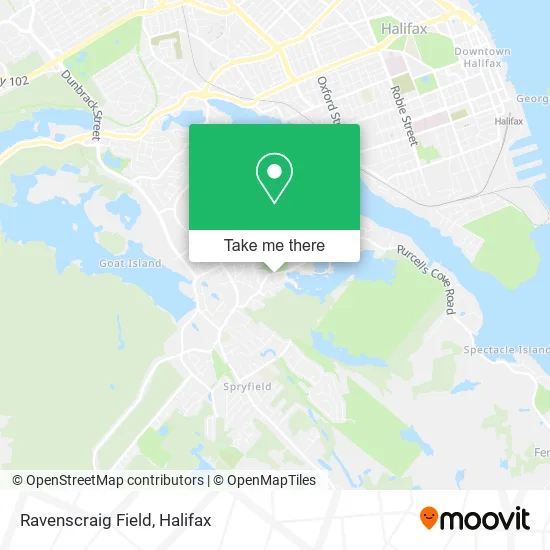 Ravenscraig Field map