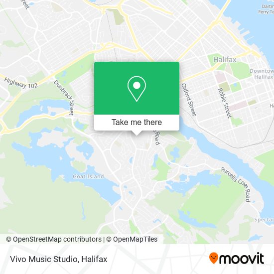 Vivo Music Studio map