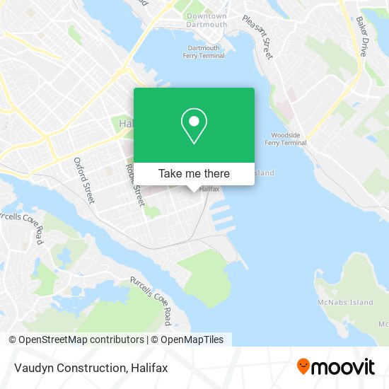 Vaudyn Construction map