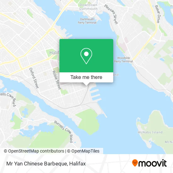Mr Yan Chinese Barbeque map