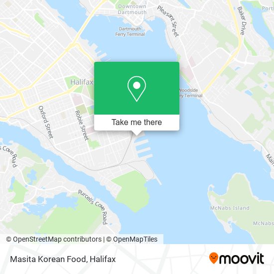 Masita Korean Food map