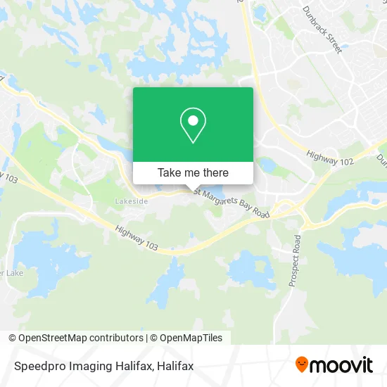Speedpro Imaging Halifax map