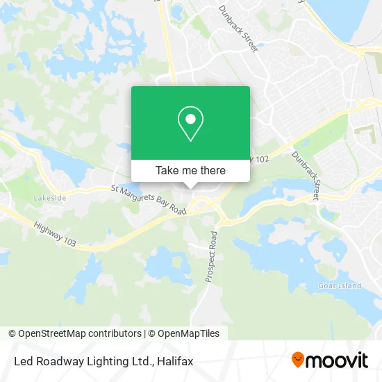 Led Roadway Lighting Ltd. map
