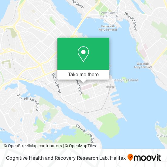 Cognitive Health and Recovery Research Lab map
