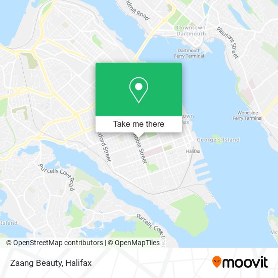 Zaang Beauty map