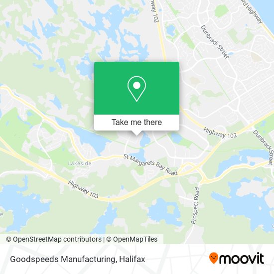 Goodspeeds Manufacturing map