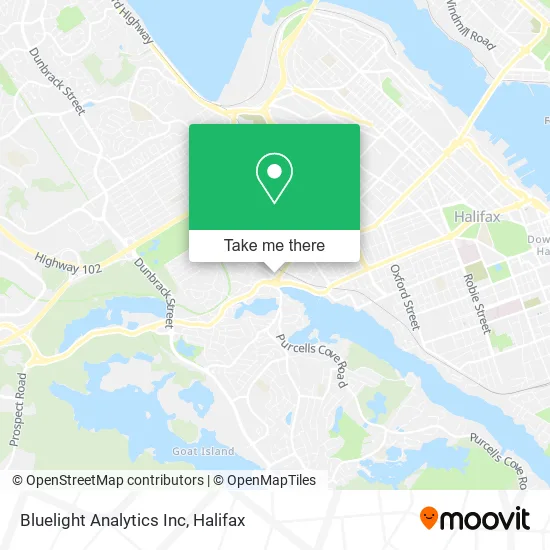 Bluelight Analytics Inc map