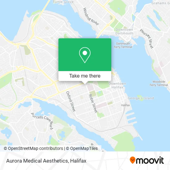 Aurora Medical Aesthetics map