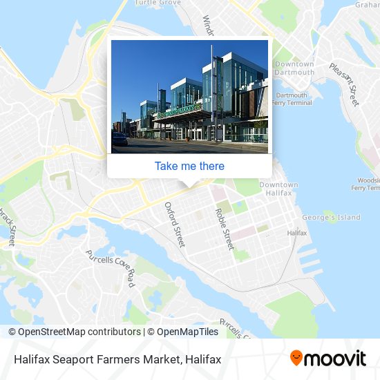 Halifax Seaport Farmers Market map