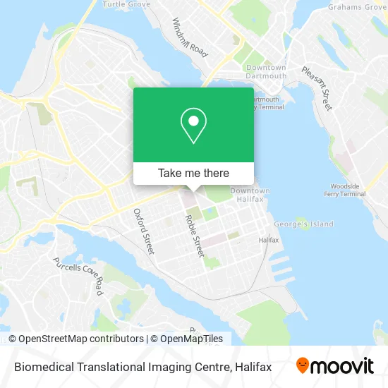 Biomedical Translational Imaging Centre map