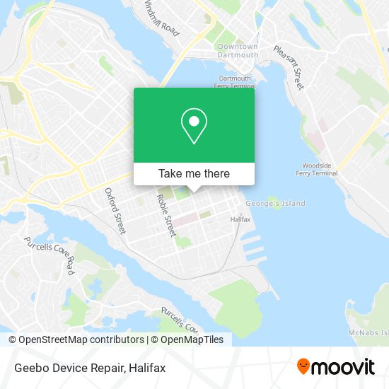 Geebo Device Repair map