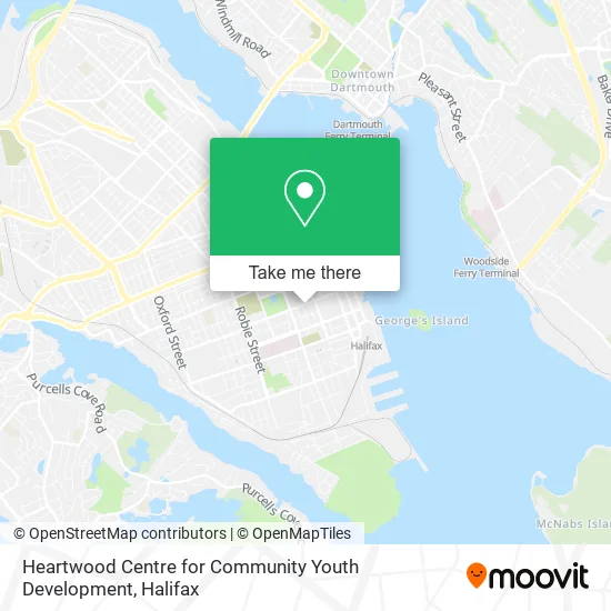 Heartwood Centre for Community Youth Development map