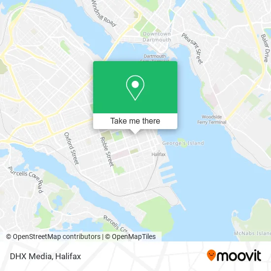 DHX Media map