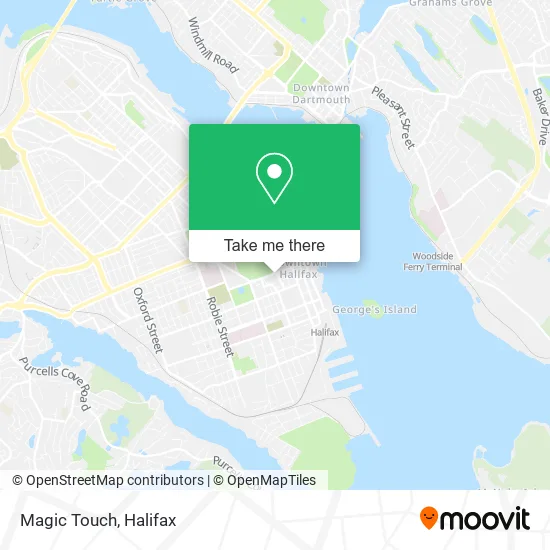 Magic Touch map