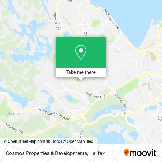 Cosmos Properties & Developments map