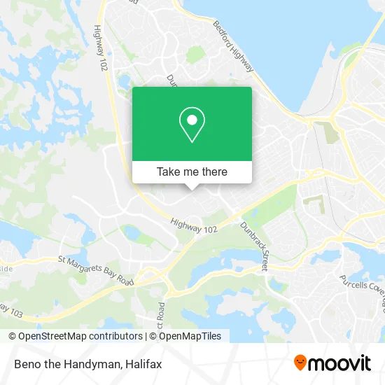 Beno the Handyman map