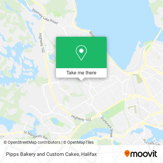 Pipps Bakery and Custom Cakes map