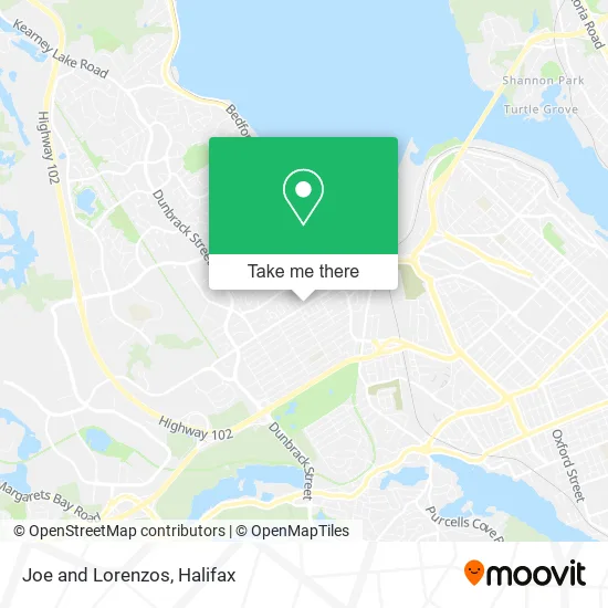 Joe and Lorenzos map