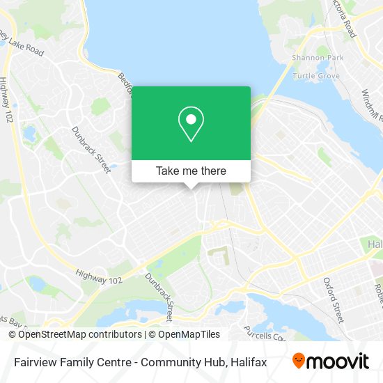 Fairview Family Centre - Community Hub map