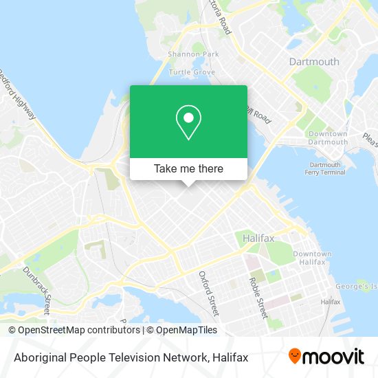 Aboriginal People Television Network map