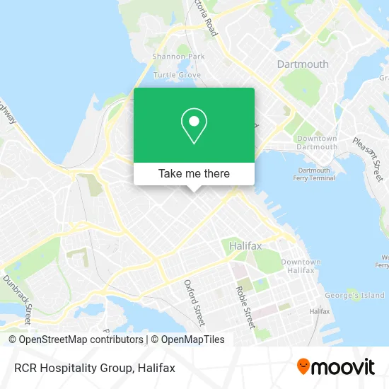RCR Hospitality Group map