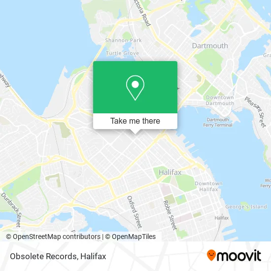 Obsolete Records map