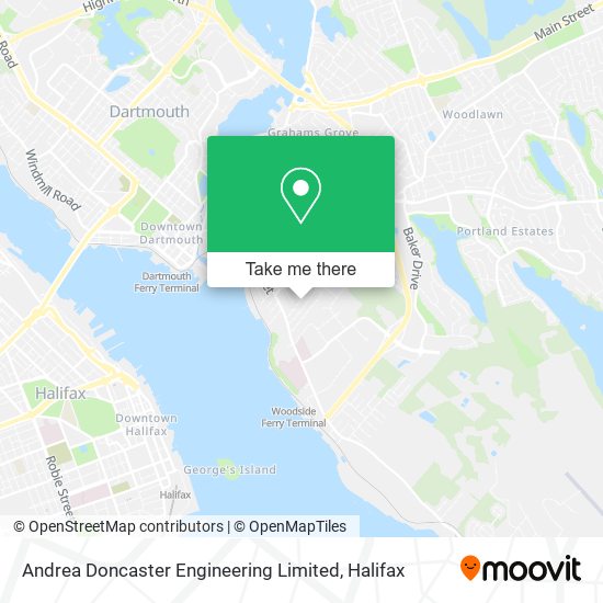 Andrea Doncaster Engineering Limited map