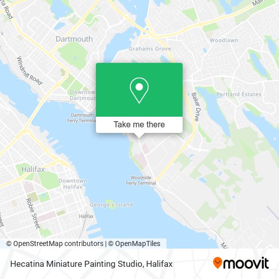 Hecatina Miniature Painting Studio map