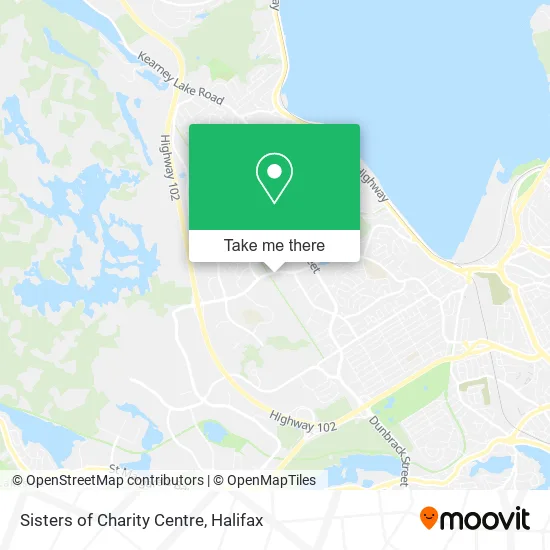 Sisters of Charity Centre map