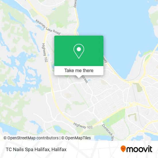 TC Nails Spa Halifax map