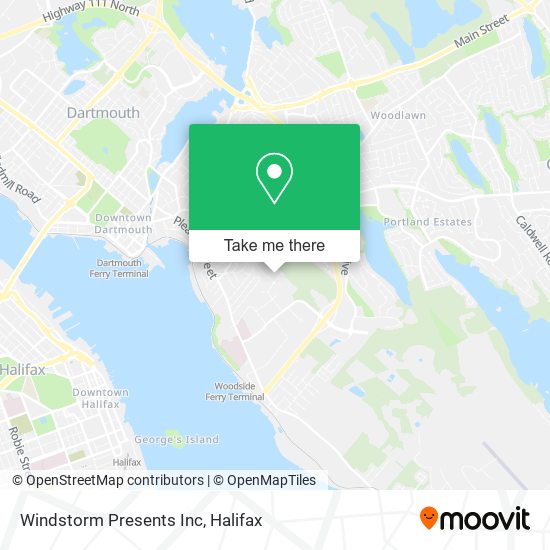 Windstorm Presents Inc map