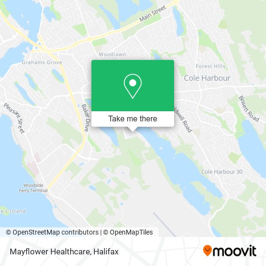 Mayflower Healthcare map