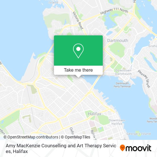 Amy MacKenzie Counselling and Art Therapy Servic es map