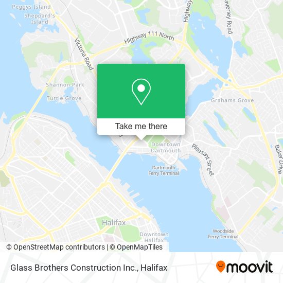 Glass Brothers Construction Inc. map