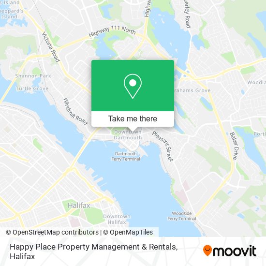 Happy Place Property Management & Rentals map