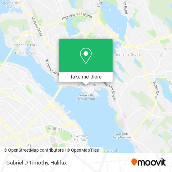 Gabriel D Timothy map