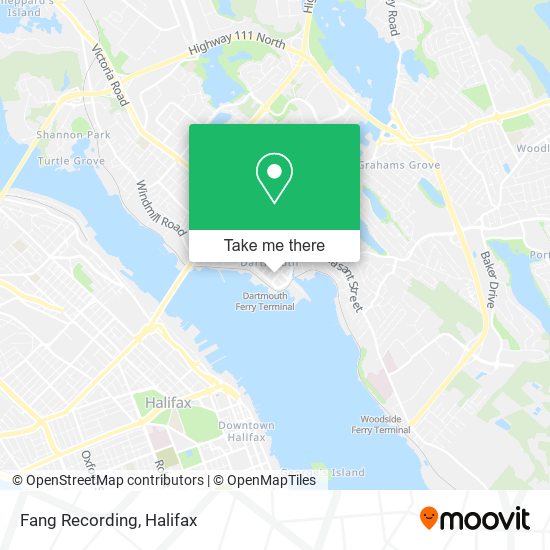 Fang Recording map