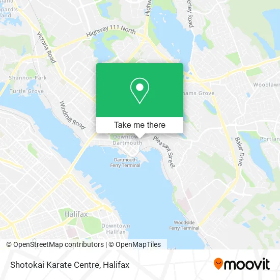 Shotokai Karate Centre map