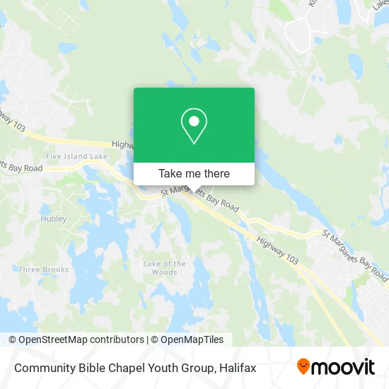 Community Bible Chapel Youth Group map