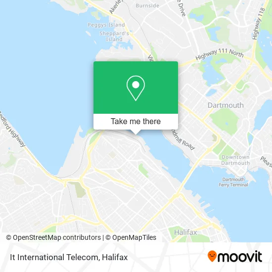 It International Telecom map