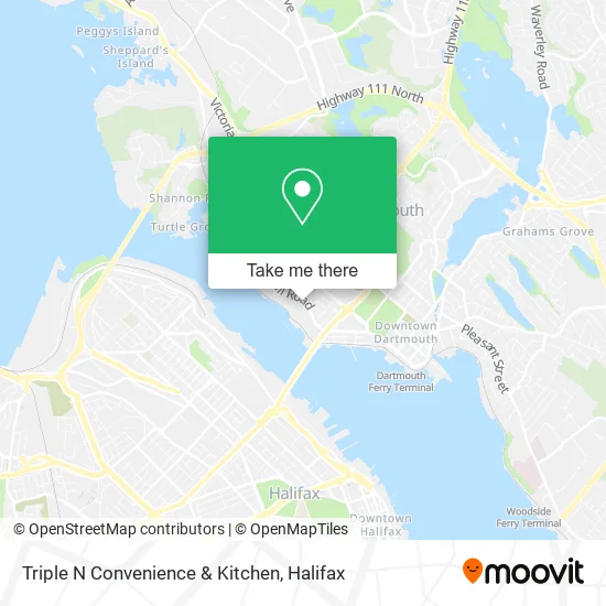 Triple N Convenience & Kitchen map