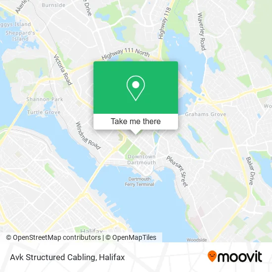 Avk Structured Cabling map