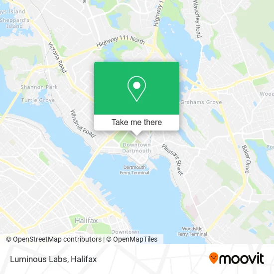 Luminous Labs map